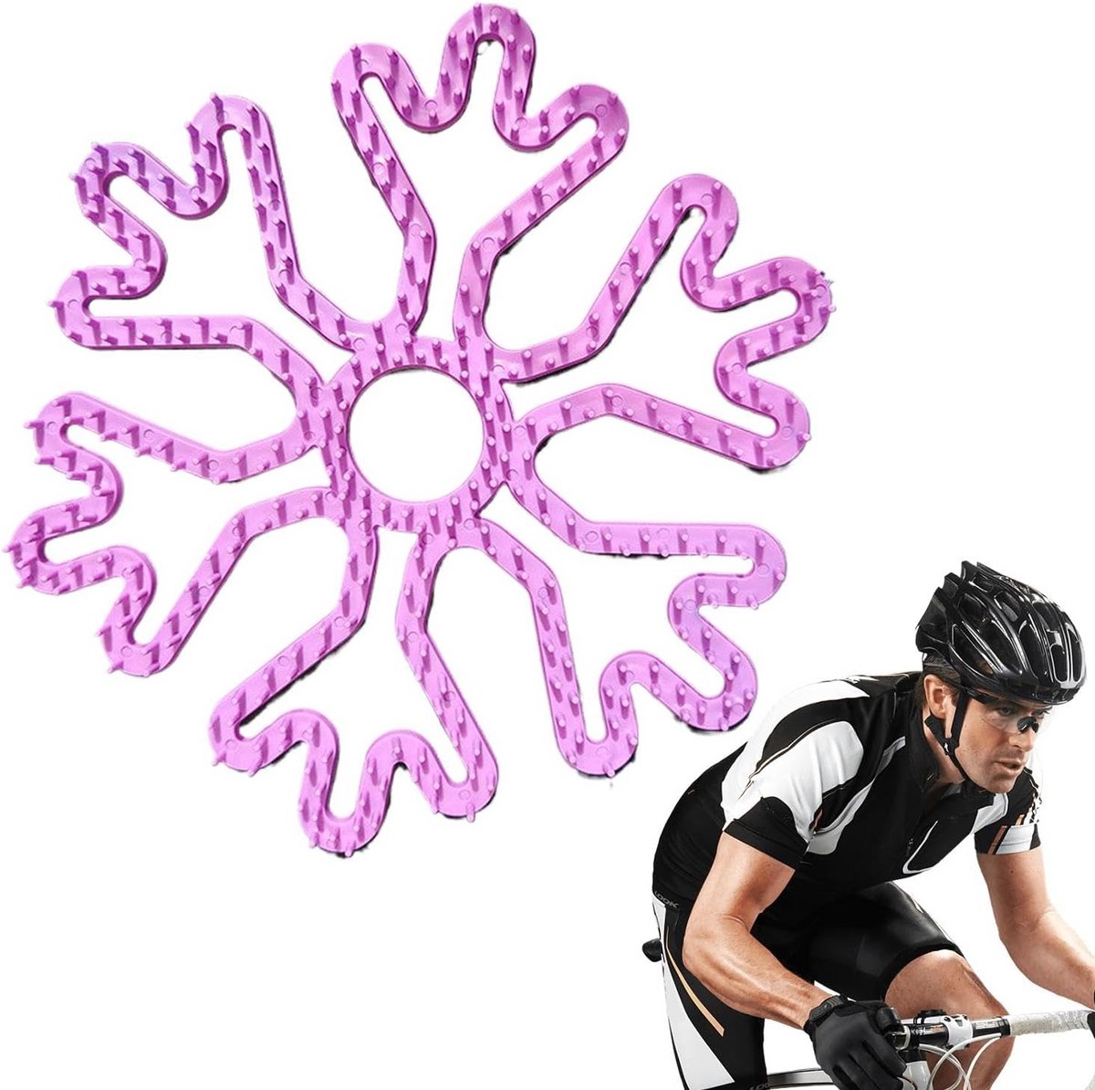 Zachte Siliconen Kussenpads voor Fietshelm inlegger voor Meer Comfort