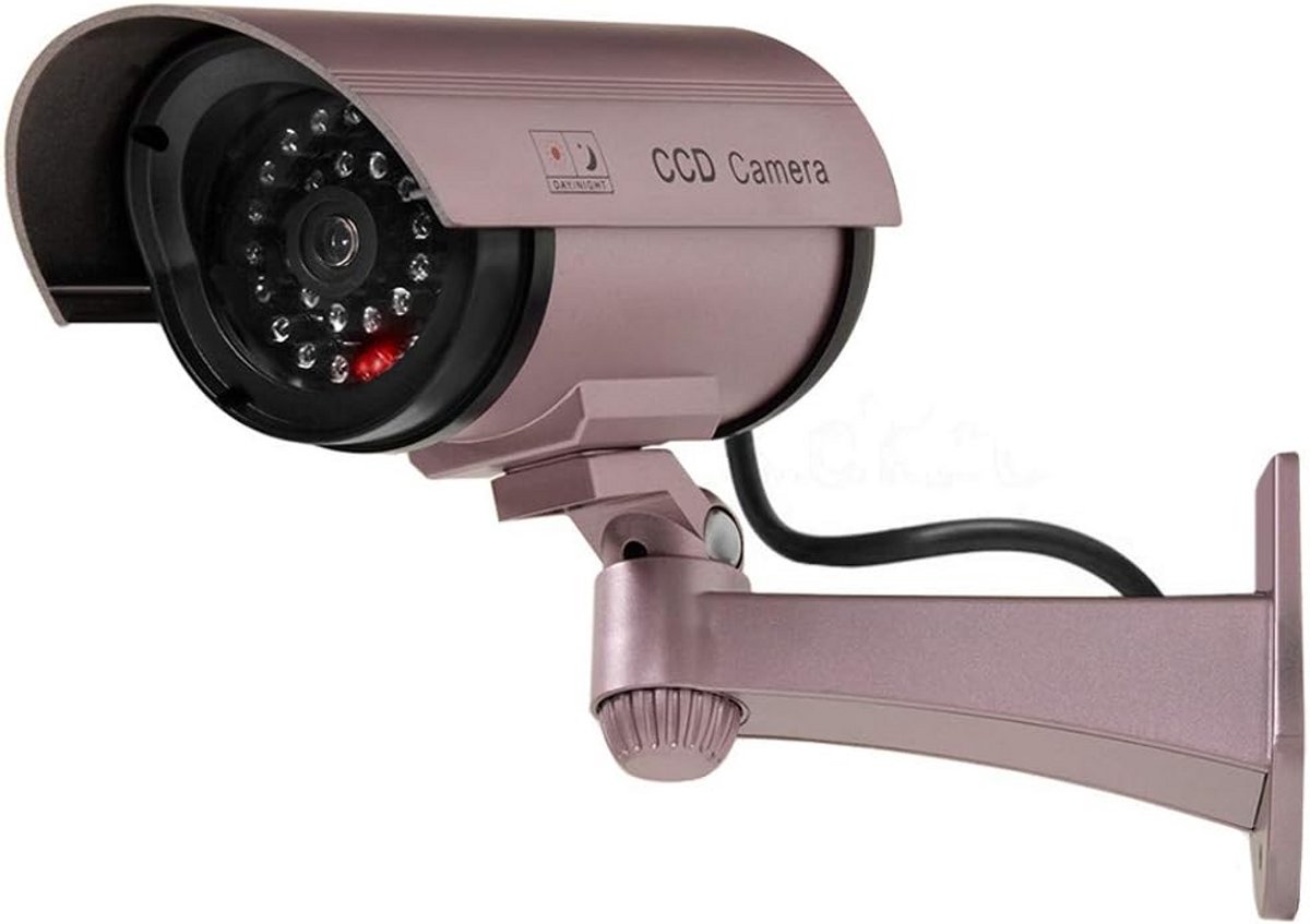 Waterdichte Dummy Beveiligingscamera met Knipperende LED voor Afschrikking