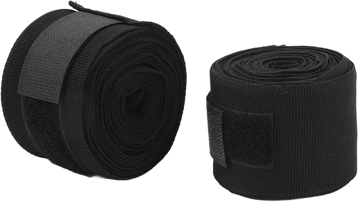 Professionele Bokshandschoenen Bandages 2x 5 Meter - Sneldrogend Katoen met Klittenband voor Boksen & Kickboksen