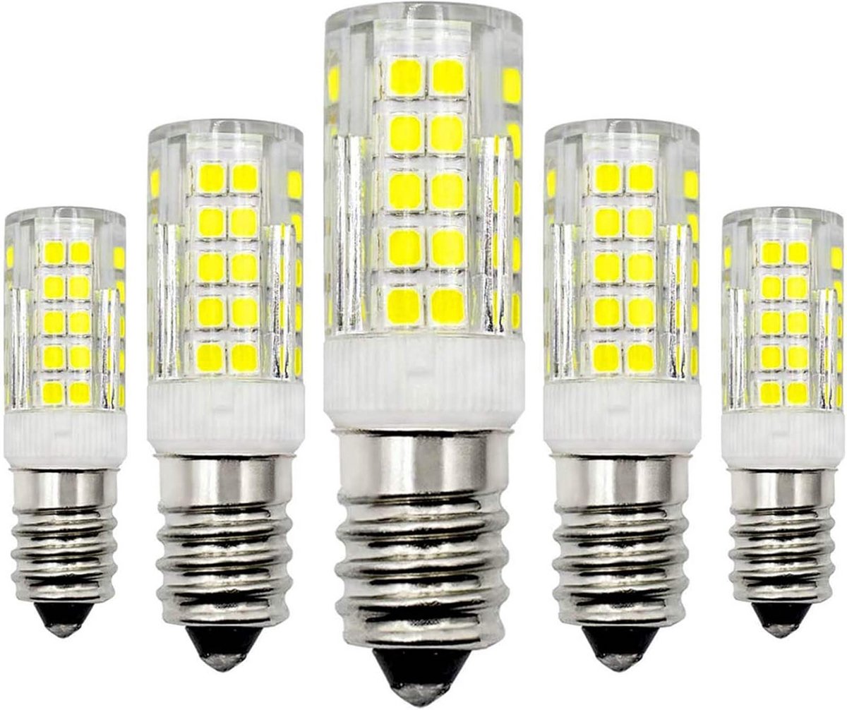 5x E14 LED Kaarslamp 4W Koud Wit 12V Vervangt 40W Halogeen - Niet Dimbaar