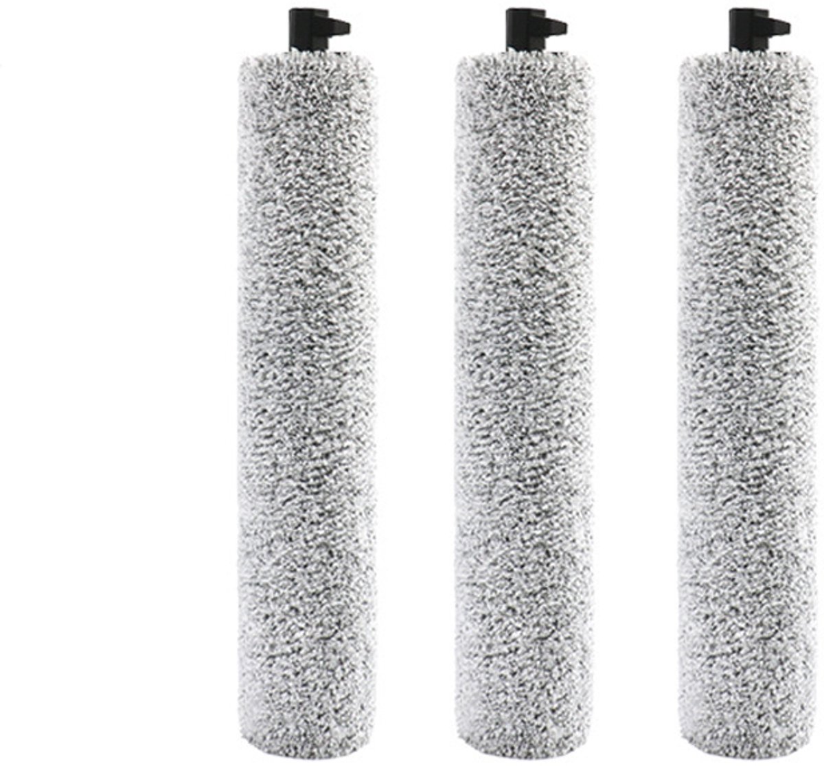 Rolborstel - 3 stuks - geschikt voor UWANT U300 & U300 MAX - voor robotstofzuiger - 27.2*4.7*4.7cm - grijs