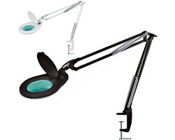 Professionele Vergrootlamp 5 Dioptrie met 56 LED's en Tafelklem - Zwart