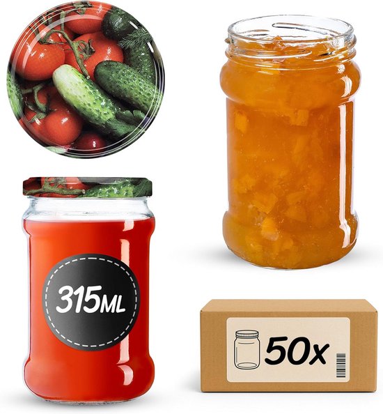 Kleine Marmeladenglser 50 Ml