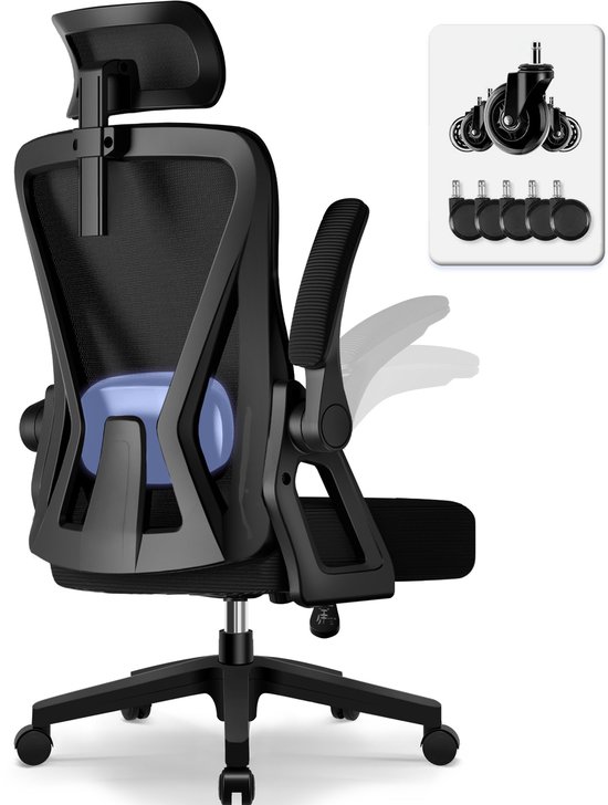 Bureaustoel Hiaonyx - ergonomische stoel voor volwassenen -