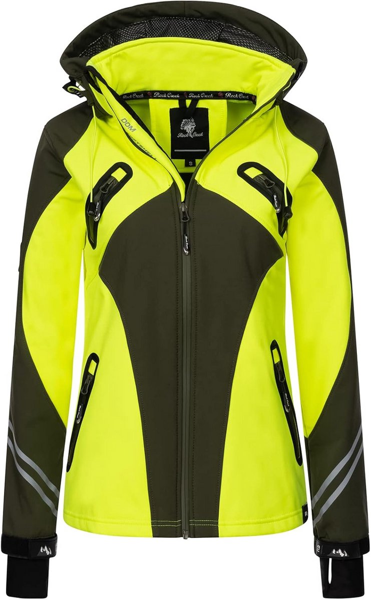 Functionele Softshelljas Dames - Waterdicht, Winddicht en Ademend Outdoor Jack