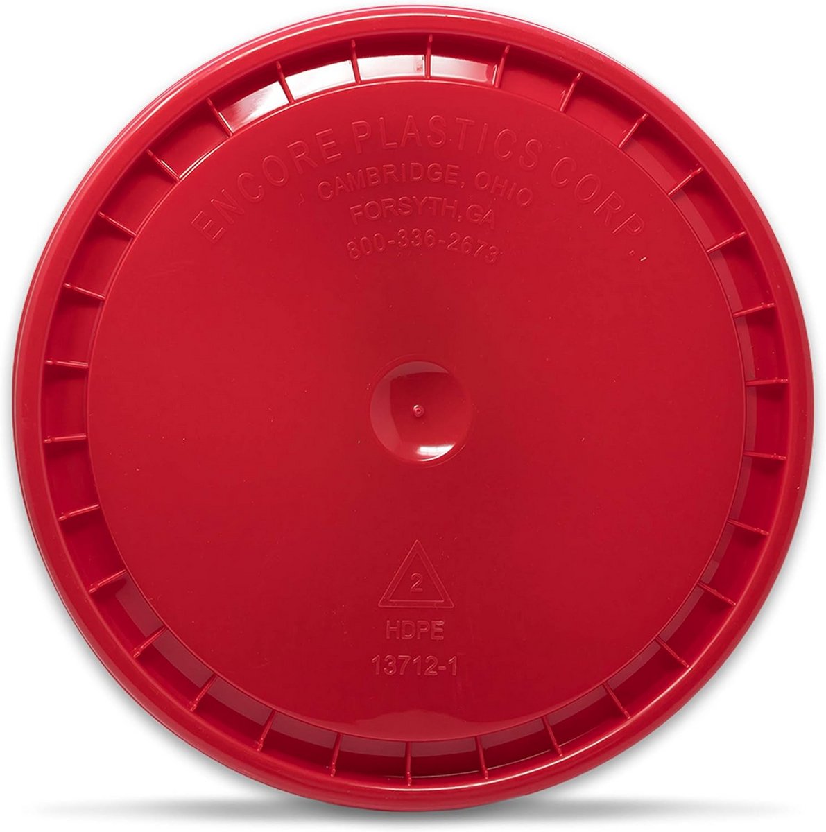 Deksel voor Wasemmer - Rood - Universeel Geschikt voor Grit Guard Emmer
