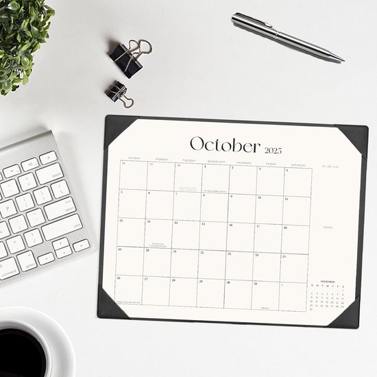 Vind bureaukalender 2025 op - maart 2026