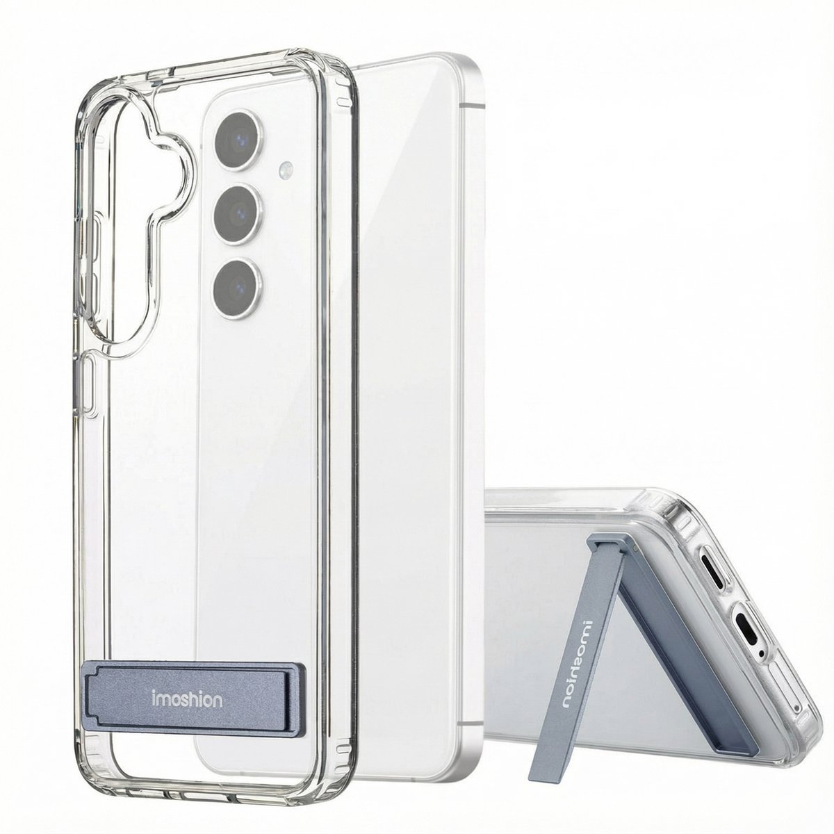 imoshion Hoesje - Geschikt voor Samsung Galaxy S25 - Stand Backcover - Transparant