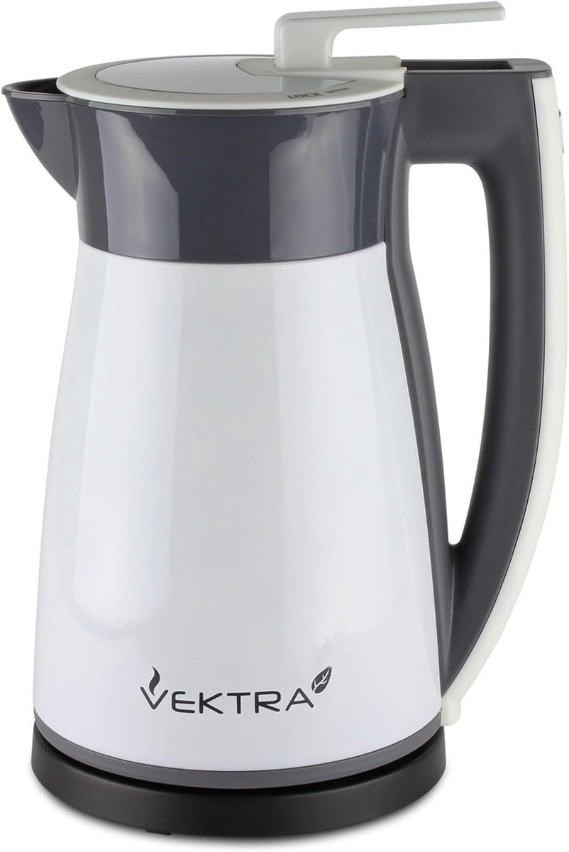 Draadloze vacuüm-geïsoleerde waterkoker 1,5 liter - Vektra
