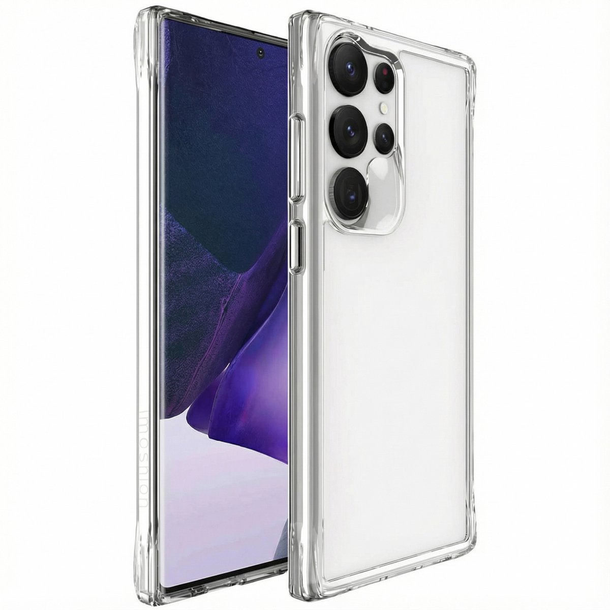 imoshion Hoesje - Geschikt voor Samsung Galaxy S23 Ultra - Case - Transparant