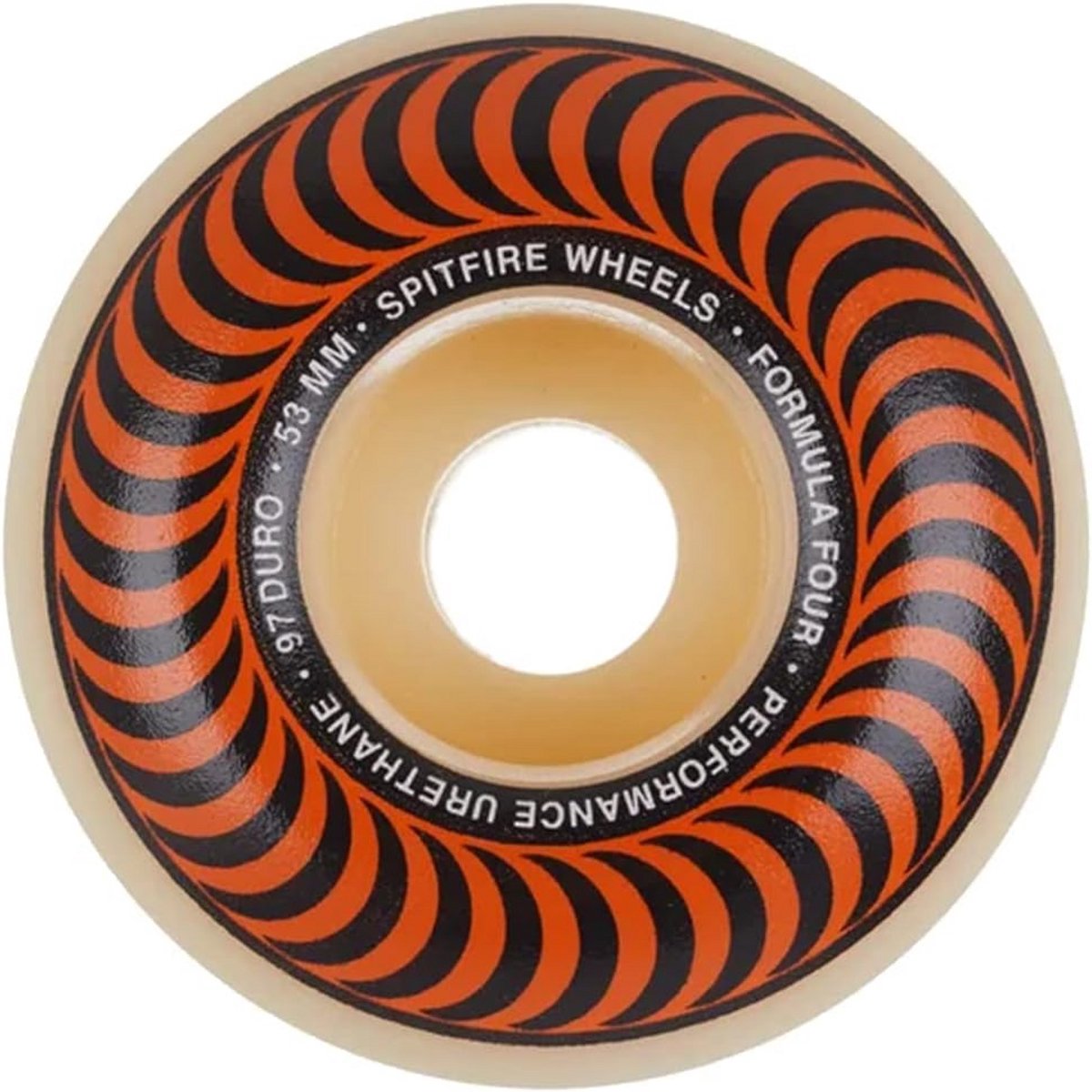 Set van 4 Skateboard Wielen 53mm Durometer 97a - Duurzaam en Hoge Kwaliteit