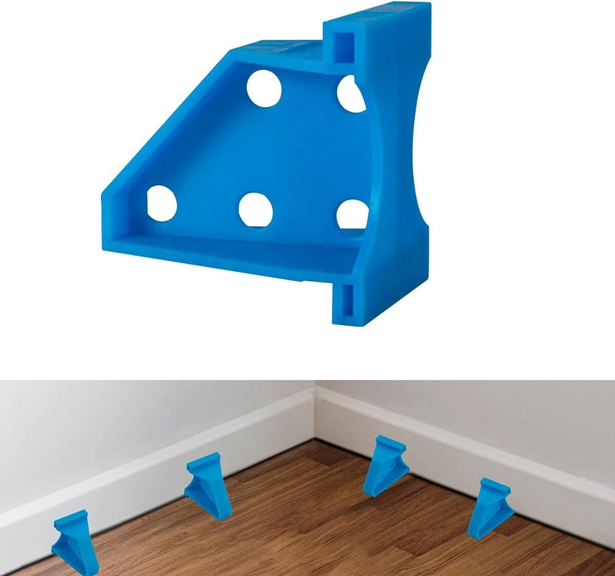 40-Delige Professionele Vloerspaspen Set voor Laminaat, Vinyl en Houten Vloeren - Precisie 6mm & 8mm Gaten