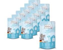 Premium natvoer voor honden - Quetschie - Junior - Kippenvlees met ei, verpakking van 12 (12 x 125 g)