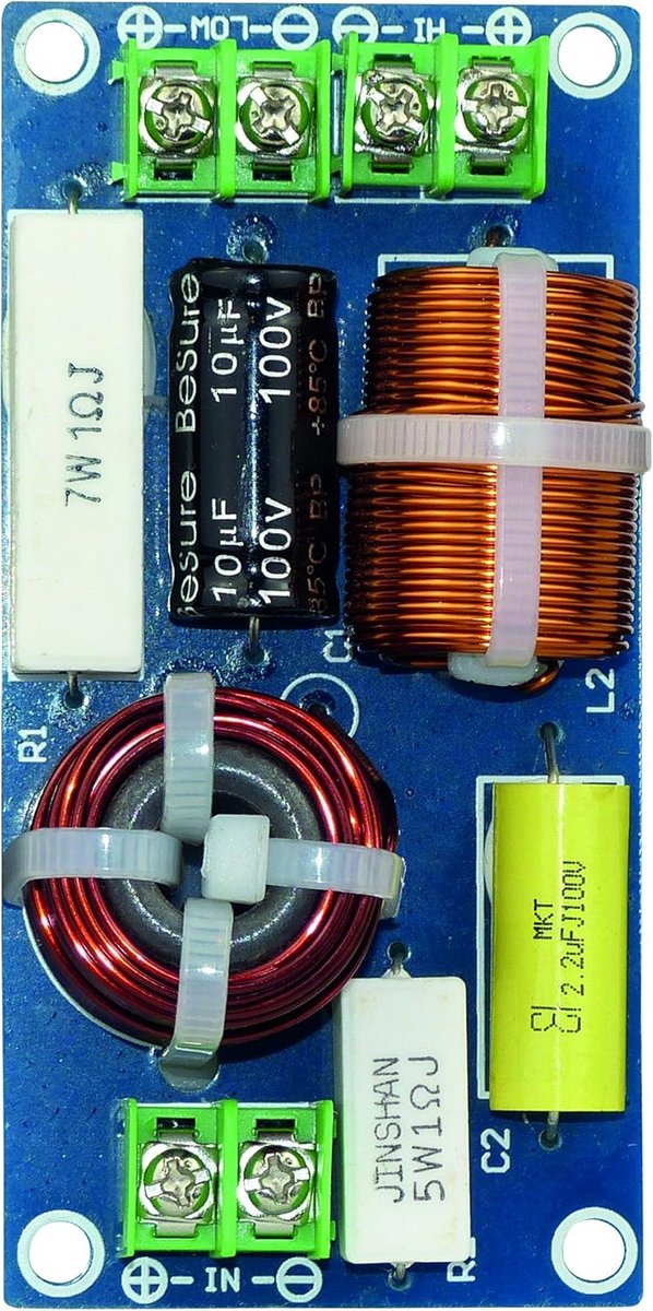 Frequentiezachte 2-weg Hifi Speaker 120W Impedantie 8 Ohm