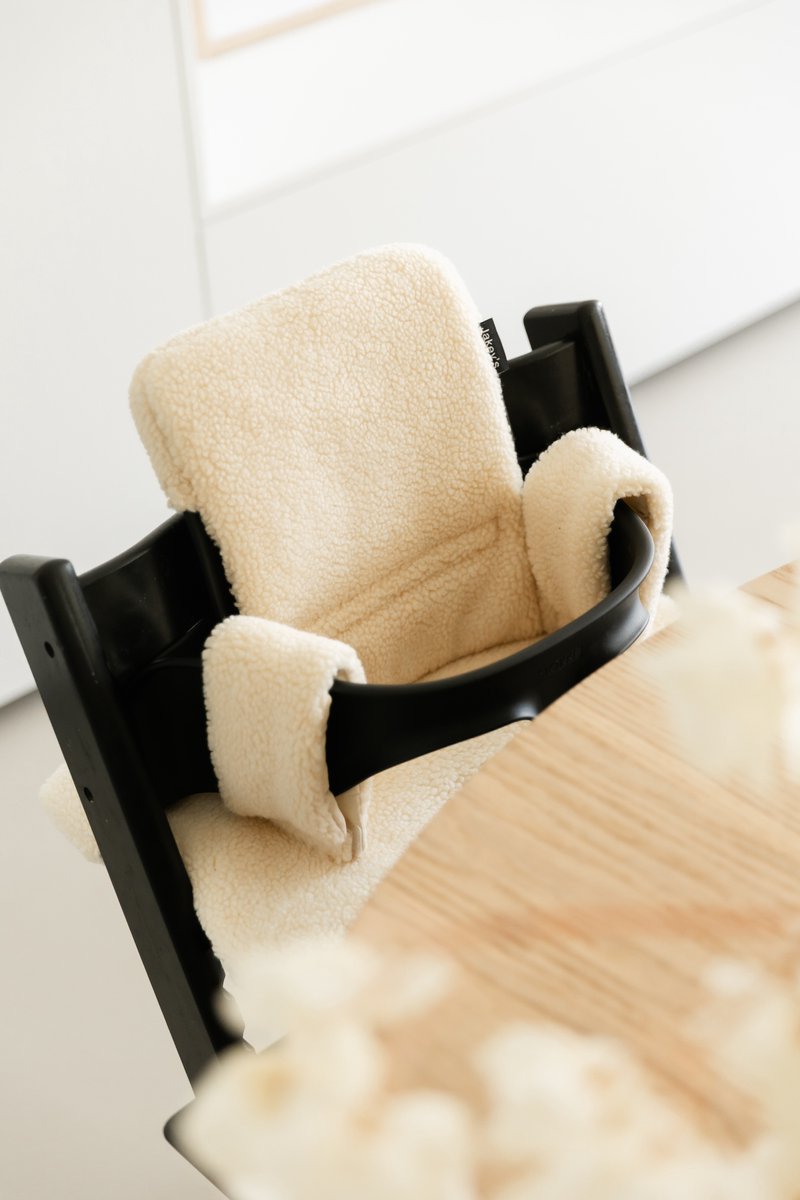 Teddy Stoelverkleiner Tripp Trapp - Stokke Tripp Trapp Kussenset - Zachte Kussenset Kinderstoel - Beige Kinderstoel verkleiner – foto 4