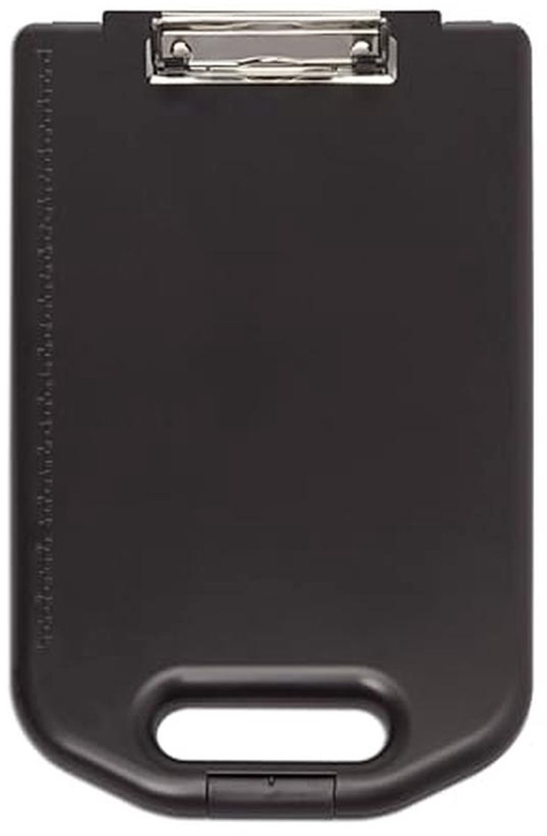 Klembordkoffer Hard Kunststof A4 met Handvat 41.5x25.8x5.3cm Zwart