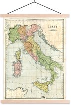 Carte Vintage de l'Italie 40x53 cm