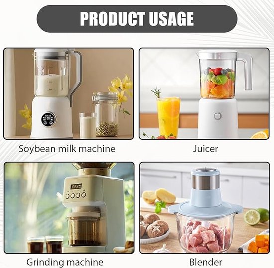 Vervangende Blender - 2 Stuks Koppeling - Met Moersleutel - Geschikt Voor Kitchenaid Blender Ksb5 Ksb3 - Blenderkoppelingen - Blenderaccessoires - Koppeling Met Verwijdergereedschap - Geschikt Voor Wp9704230vp Wp9704230 Ps1174692 - Zwart — afbeelding 4