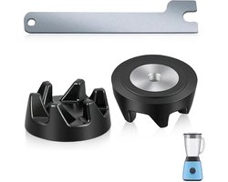 Vervangende Blender - 2 Stuks Koppeling - Met Moersleutel - Geschikt Voor Kitchenaid Blender Ksb5 Ksb3 - Blenderkoppelingen - Blenderaccessoires - Koppeling Met Verwijdergereedschap - Geschikt Voor Wp9704230vp Wp9704230 Ps1174692 - Zwart