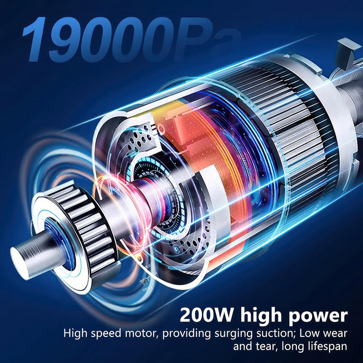 DKampioen Draadloze Kruimeldief met Snelladen via Type-C - afbeelding 3