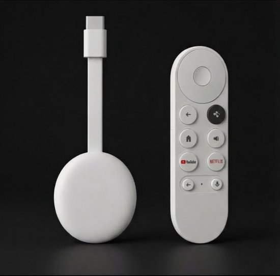 Stream One® 4K TV Cast – Android 14 – Draadloos Streamer – HDMI – Wifi – Smart TV Upgrade