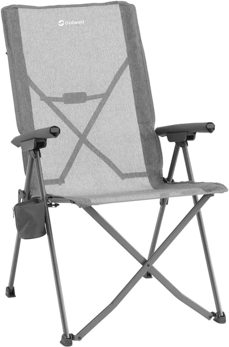Outwell Tidal Stoel Zilver 59 x 61 x 108 cm