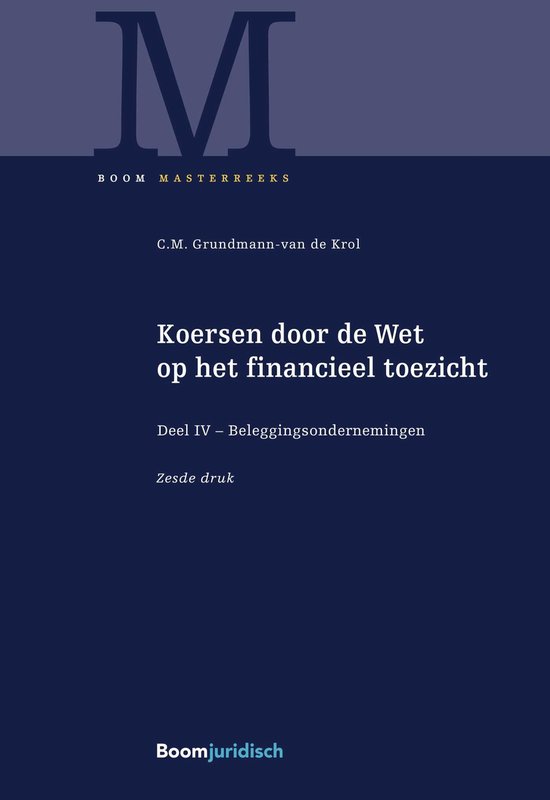 Koersen door de Wet op het financieel toezicht Deel IV - cover