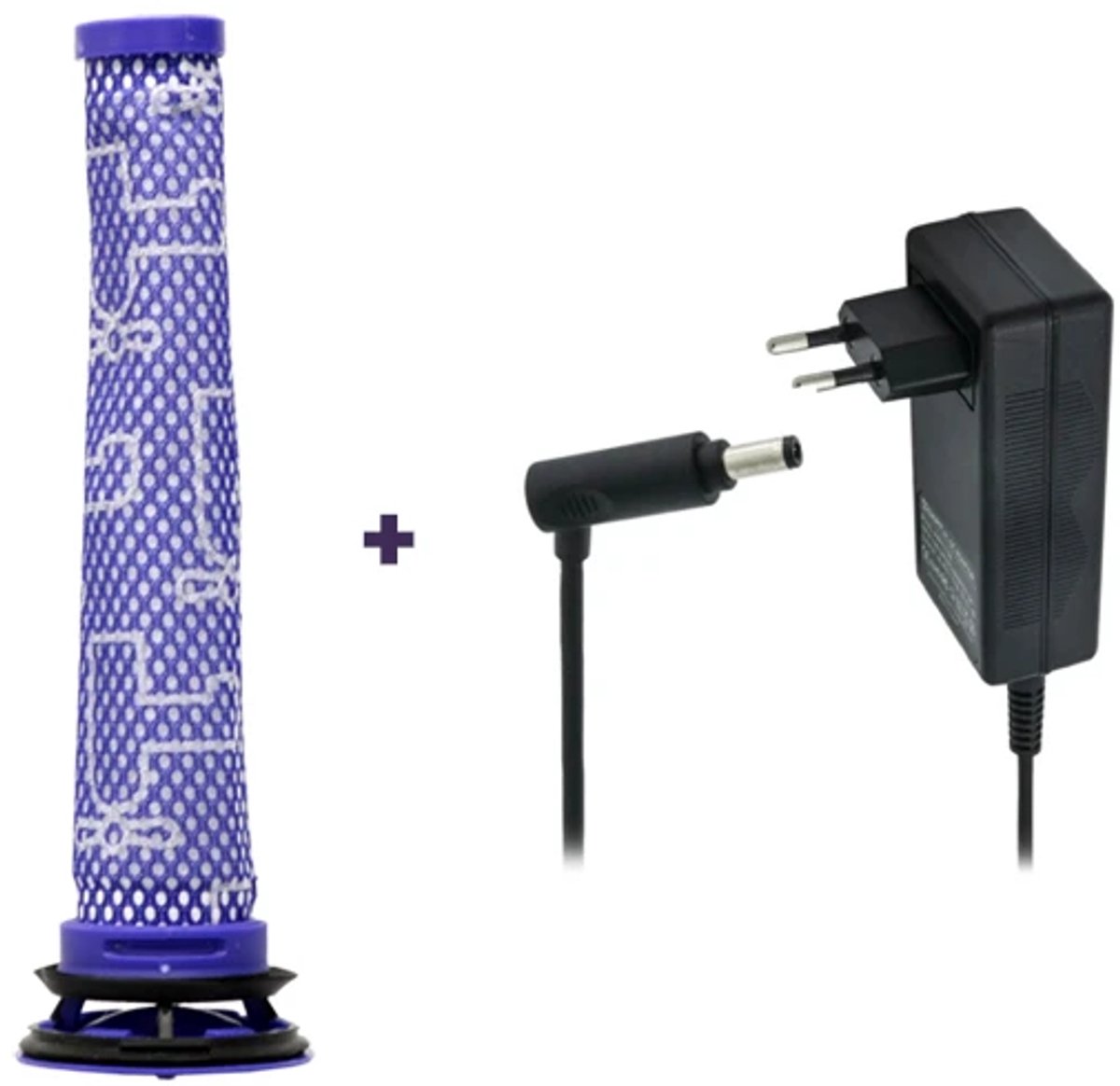 Propex Parts Oplader (967813-03) & Pre-motor Filter (965661-01) - Compatibel met Dyson V6 / V7 / V8 965661-01