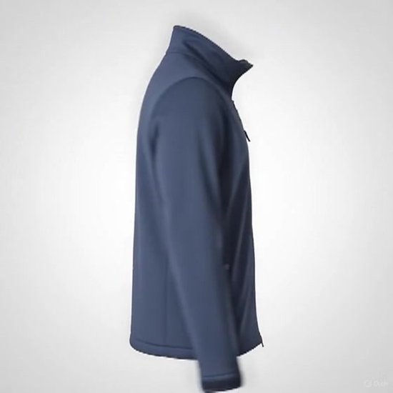 Gentlemen - heren softshell jasje - winddicht - waterafstotend - donkerblauw - maat L