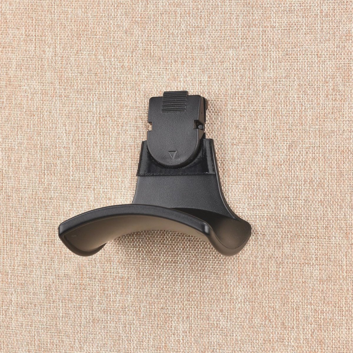 Muur hoofdtelefoon standaard voor kantoor - Ruimtebesparende houder voor bureau en werkdecor - Zwart