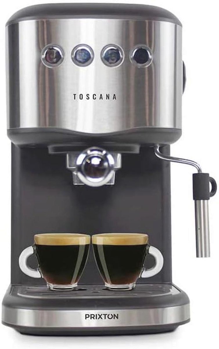 Automatische Espresso Koffiemaker met Italiaanse Pomp en Capsuleadapter - 850W