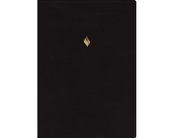 Rvr60, Biblia de Estudio de la Vida Plena, Edición Clásica, Leathersoft, Negro, Palabras de Jesús En Rojo, Comfort Print, Con Índice Y Cierre