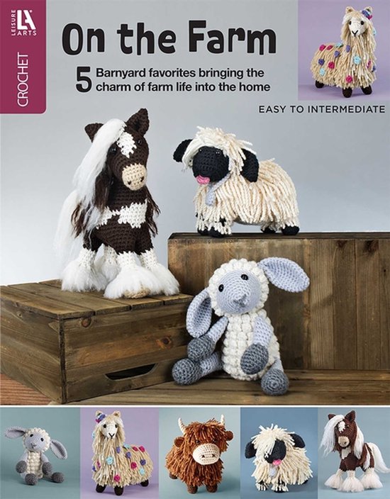 On the Farm Amigurumi Crochet - cover