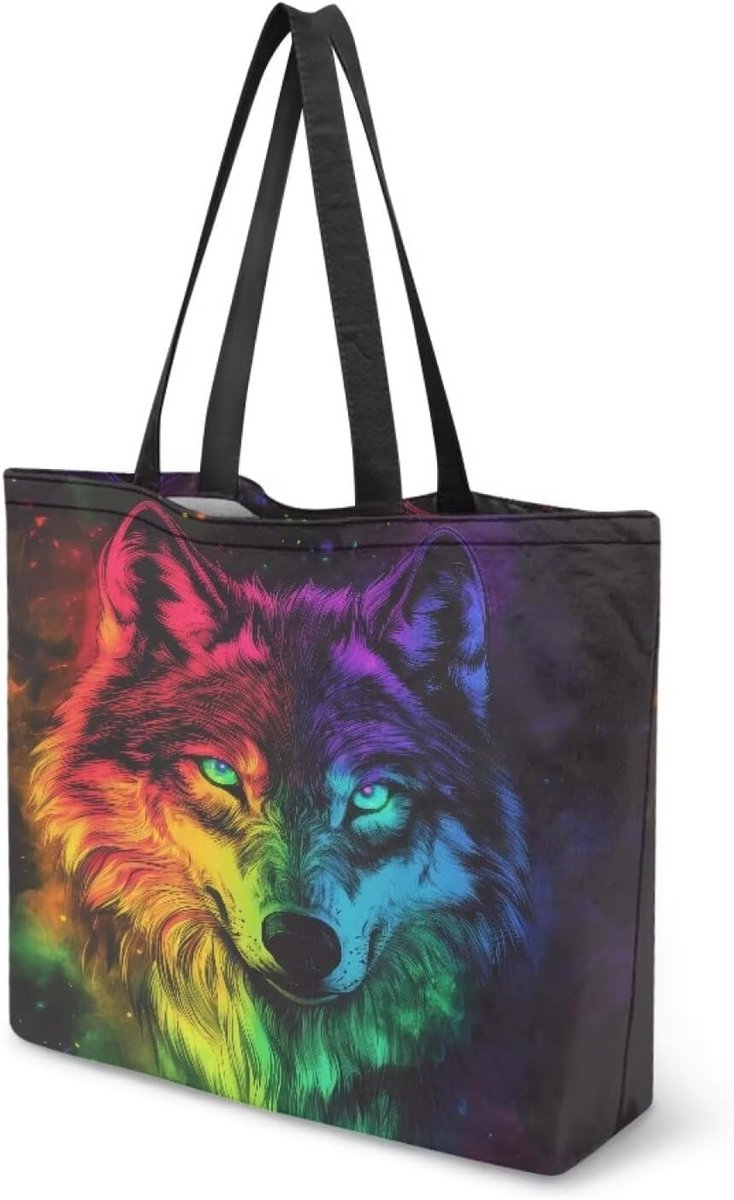 Herbruikbare Canvas Tote Bags voor Vrouwen - Grote Boodschappentassen en Reisbagage
