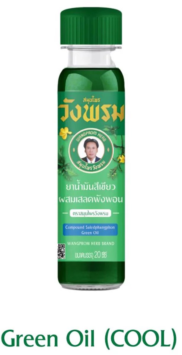 Wangprom - Olie - Groen - 20cc - Cool Formula