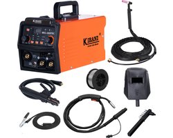 Kibani Lasapparaat MIG-300PRO - Incl. Extra Lastoorts Lift-TIG - IGBT-Inverter-Technologie - Semi-Automatische Omvormer - Lasapparaat Elektrisch - MIG - MMA - TIG