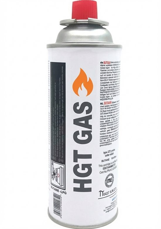HGT - Butaan Gas - Gasflessen - Campinggaz - Voordeelpack - 28 stuks - 28x227 Gram - Noodpakket - Hele Doos van Merkloos — afbeelding 2