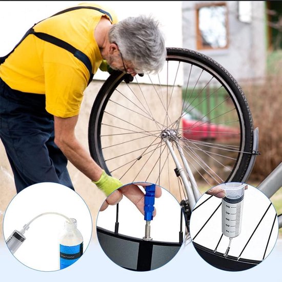 Bandenafdichtmiddel Injector voor Tubeless Fietsen - Eenvoudig en Effectief — afbeelding 4