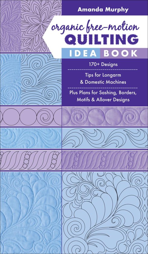 Organic Free-Motion Quilting Idea Book - cover