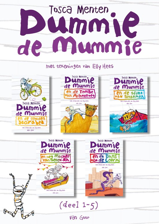 Cover van Dummie de mummie en het gouden masker