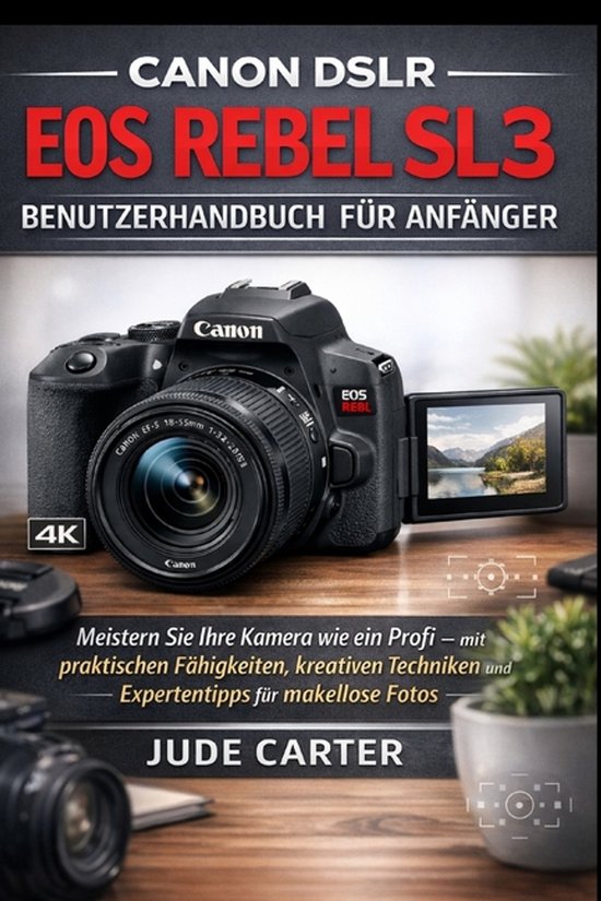 Canon Dslr EOS Rebel Sl3 Benutzerhandbuch Für Anfänger - cover