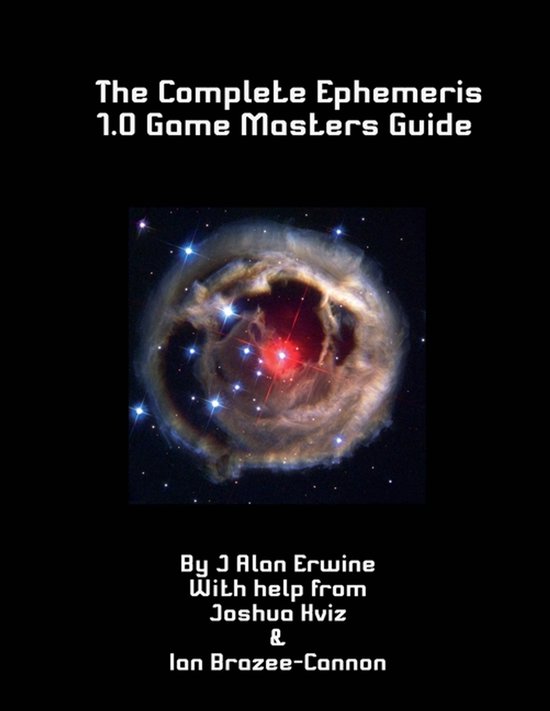 The Complete Ephemeris 1.0 Game Master's Guide - cover