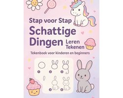 Omslag van Stap voor Stap Schattige Dingen Leren Tekenen