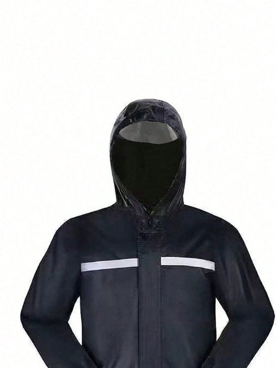 Unisex Regenpak - Dames & heren - Waterdicht - Ademend - Reflectie strips - Maat L