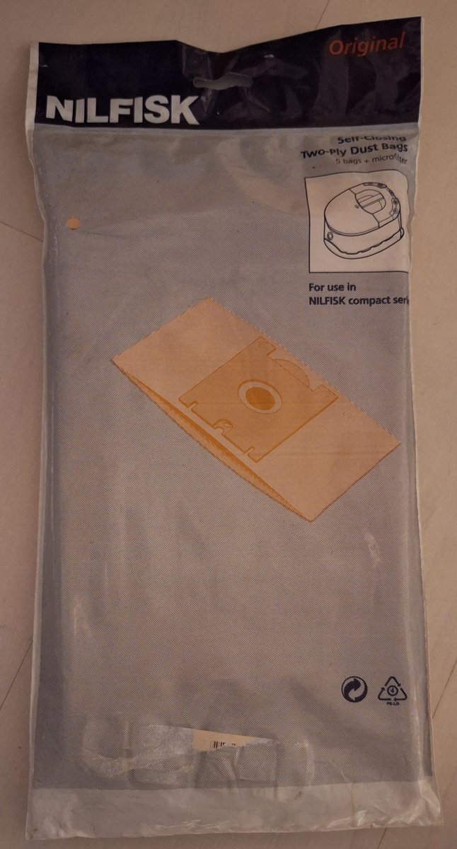 Nilfisk stofzuigerzakken 22380900