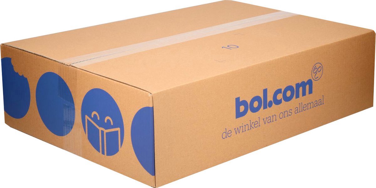 bol.com verzenddoos - 54x38x14 cm - 600 stuks - Amerikaanse vouwdoos - 1 pallet