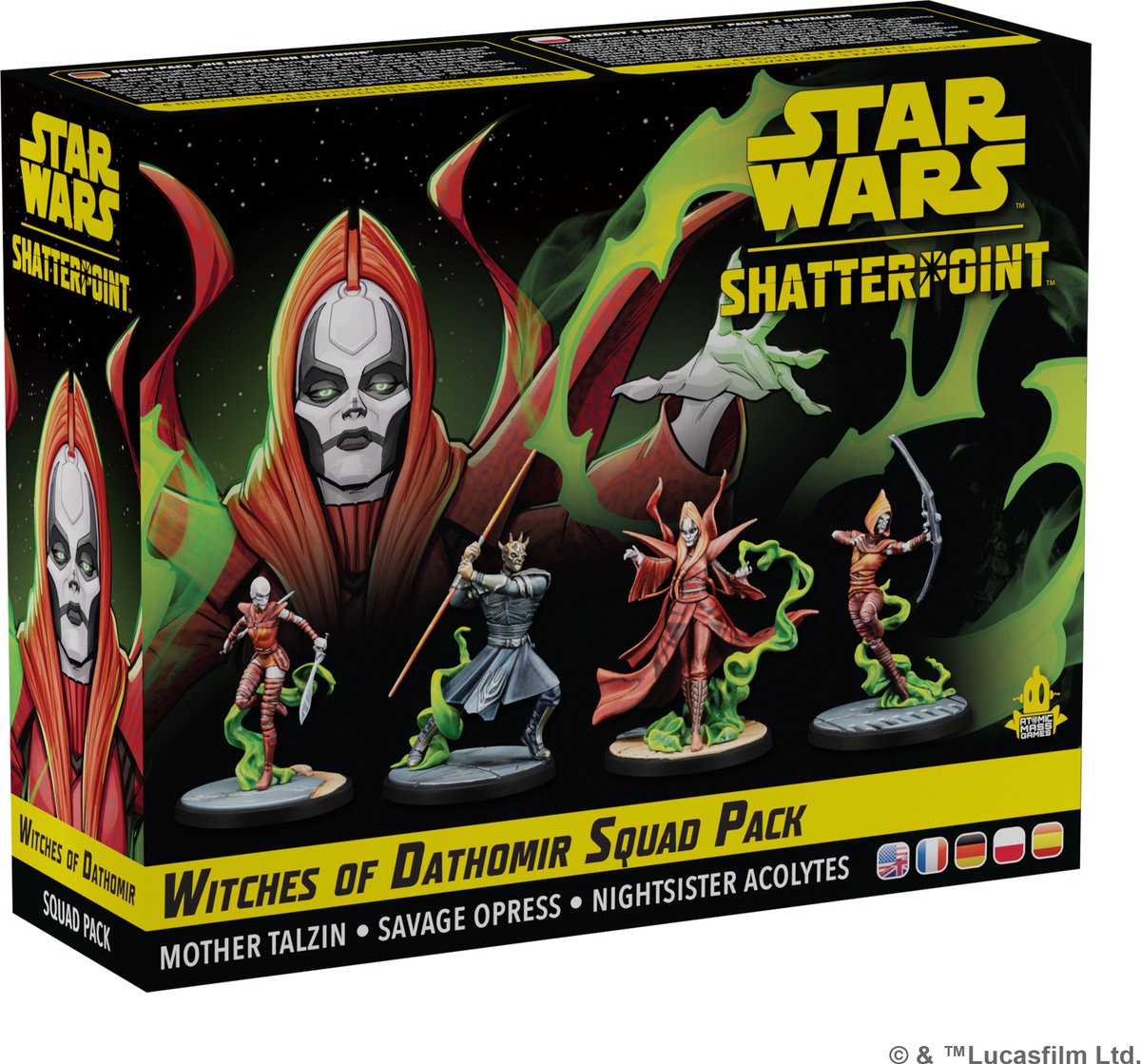 Star Wars Shatterpoint Witches of Dathomir Squad Pack - EN/FR/DE/PL/ES