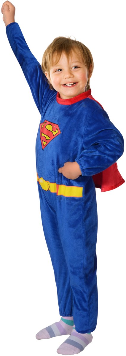 Ciao S.r.l Verkleedpak Superman Rood/blauw 2-delig 2-3 Jaar