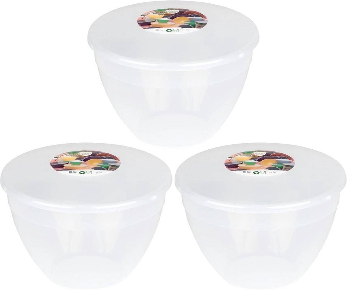 Puddingkommen Multipack 2 Pint - Lichtgewicht en BPA-vrij