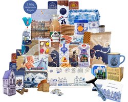 Holland Pakket XXL Dutch Delights - Cadeaupakket - Kerstpakket - Geschenkpakket - Pakket met diverse Hollandse lekkernijen en cadeautjes